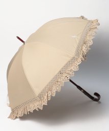 POLO RALPH LAUREN(umbrella)(ポロラルフローレン（傘）)/晴雨兼用日傘　エンブフリル/ブラウン