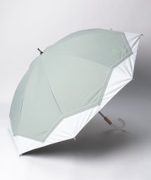FURLA(フルラ)/晴雨兼用日傘　バイカラーキルティングステッチ/オリーブグリーン