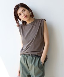 IENA(イエナ)/【ATON/エイトン】FRESCA SINGLE JERSEY TANK TOP / タンクトップ/グレー