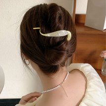 miniministore(ミニミニストア)/ヘアクリップレディース 連なりパール 夏/その他