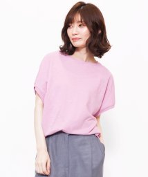 mili an deni/コットンスラブベーシックTシャツ 綿100% クルーネック 半袖 無地 M L トップス レディース/505288763