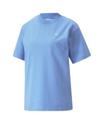 PUMA(プーマ)/ウィメンズ YONA SUNPO モックネック 半袖 Tシャツ/DUSKYBLUE