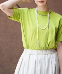 IENA(イエナ)/【ATON/エイトン】FRESCA SINGLE JERSEY STANDARD TEE / Tシャツ/グリーン