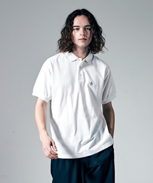 Penguin by Munsingwear(ペンギン　バイ　マンシングウェア)/60'S SET IN SLEEVE POLO SHIRT/60'S セットインスリーブポロシャツ【アウトレット】/ホワイト