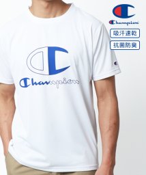 MARUKAWA(マルカワ)/【Champion】チャンピオン ドライ ロゴ Tシャツ/メンズ Tシャツ 半袖 ドライ 速乾 スポーツ /ホワイト