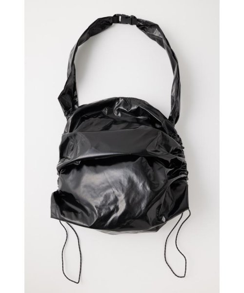 moussy(マウジー)/DRAWSTRING GATHER SHOULDER/BLK