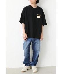 RODEO CROWNS WIDE BOWL(ロデオクラウンズワイドボウル)/タギングTシャツ/BLK