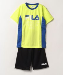 FILA（School Kids）(フィラ（スクール　キッズ）)/【キッズ】サイド切替 セットアップジャージ/ライトグリーン