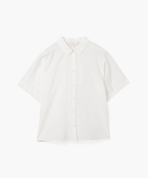 To b. by agnes b. OUTLET(トゥー　ビー　バイ　アニエスベー　アウトレット)/【Outlet】WP24 SHIRT ニューマニッシュシャツ/ホワイト