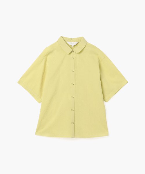 To b. by agnes b. OUTLET(トゥー　ビー　バイ　アニエスベー　アウトレット)/【Outlet】WP24 SHIRT ニューマニッシュシャツ/イエロー