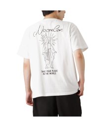 MAC HOUSE(men)(マックハウス（メンズ）)/T－GRAPHICS ティーグラフィックス モードプリント半袖Tシャツ F52004DM/ホワイトプリント