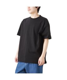 MAC HOUSE(men)(マックハウス（メンズ）)/NAVY ネイビー U.S.コットン100％ 無地Tシャツ CO233－MC004/ブラック