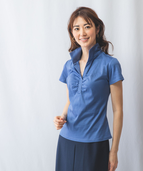 ブルー系|カットソー・Tシャツ|NARA CAMICIE(ナラカミーチェ)|阪急