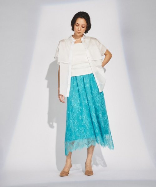 レースフレアスカート 