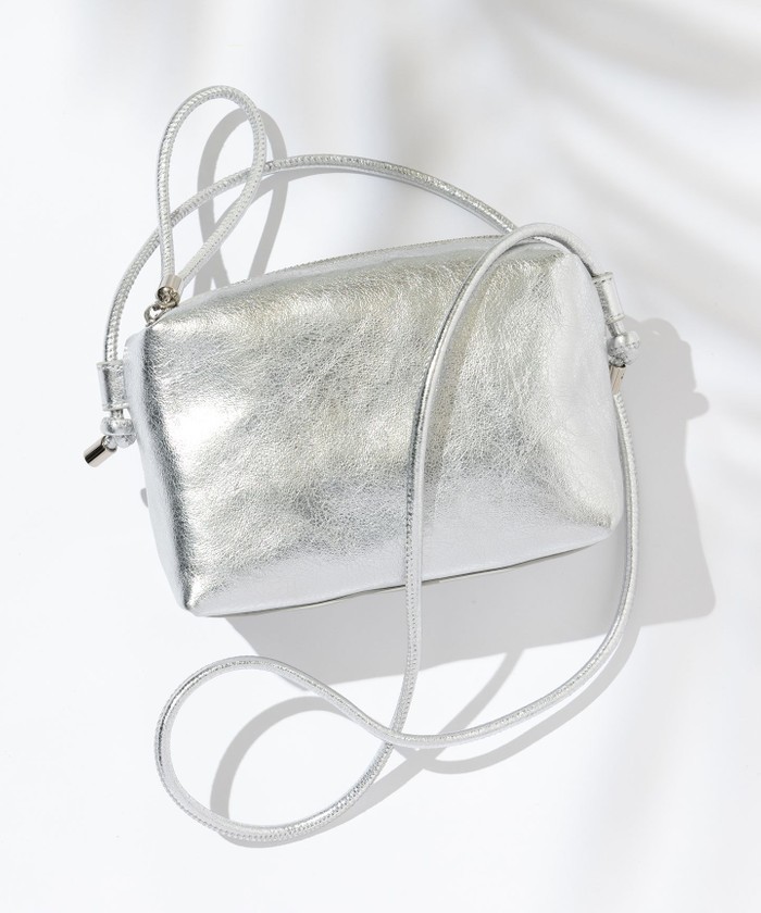 WEB限定】レザーポシェット ショルダーバッグ(505291491)｜阪急百貨店