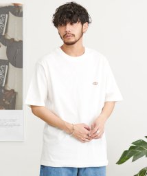 SB Select(エスビーセレクト)/Dickies 天竺ミニワッペン半袖TEE/ホワイト