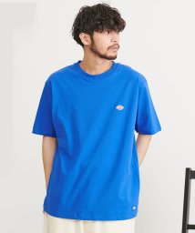 SB Select(エスビーセレクト)/Dickies 天竺ミニワッペン半袖TEE/ブルー