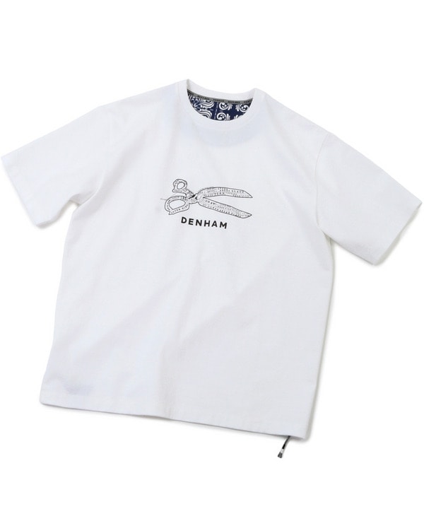 DENHAM/デンハム】シザープリントハーフスリーブTシャツ(505292354