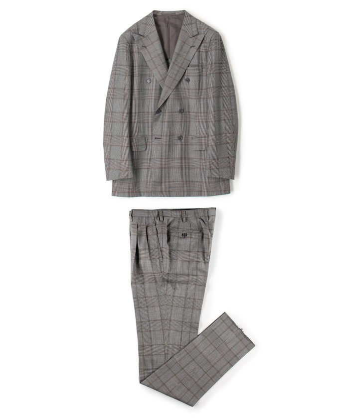 【Burberrys】ビンテージ ダブルブレステッド セットアップ グレー系 Burberryビンテージ ダブル ブレステッド セットアップ ヴィンテージ