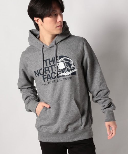 THE NORTH FACE(ザノースフェイス)/【メンズ】【THE NORTH FACE】ノースフェイス フーディ― NF0A5J92 Men's Logo Play Recycled Pullover Ho/グレー