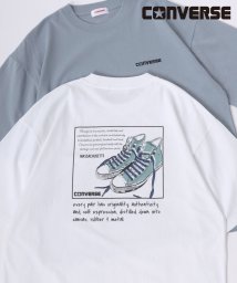 LAZAR/【Lazar】CONVERSE/コンバース オーバーサイズ オールスター スニーカー バックプリント ロゴ ワンポイント刺繍 Tシャツ/505245962