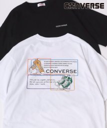 LAZAR/【Lazar】CONVERSE/コンバース オーバーサイズ オールスター スニーカー バックプリント ロゴ ワンポイント刺繍 Tシャツ/505245962