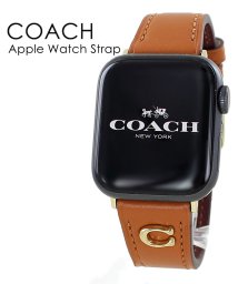 COACH(コーチ)/【COACH / コーチ】アップルウォッチ バンド レザー / Apple Watch Series ギフト プレゼント 贈り物/ライトブラウン
