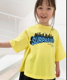 GROOVY COLORS(グルービーカラーズ)/天竺 MUSIC SURPASSES OVER SIZE Tシャツ/イエロー