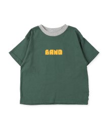 GROOVY COLORS/天竺 BAND リンガー BIG Tシャツ/505288120