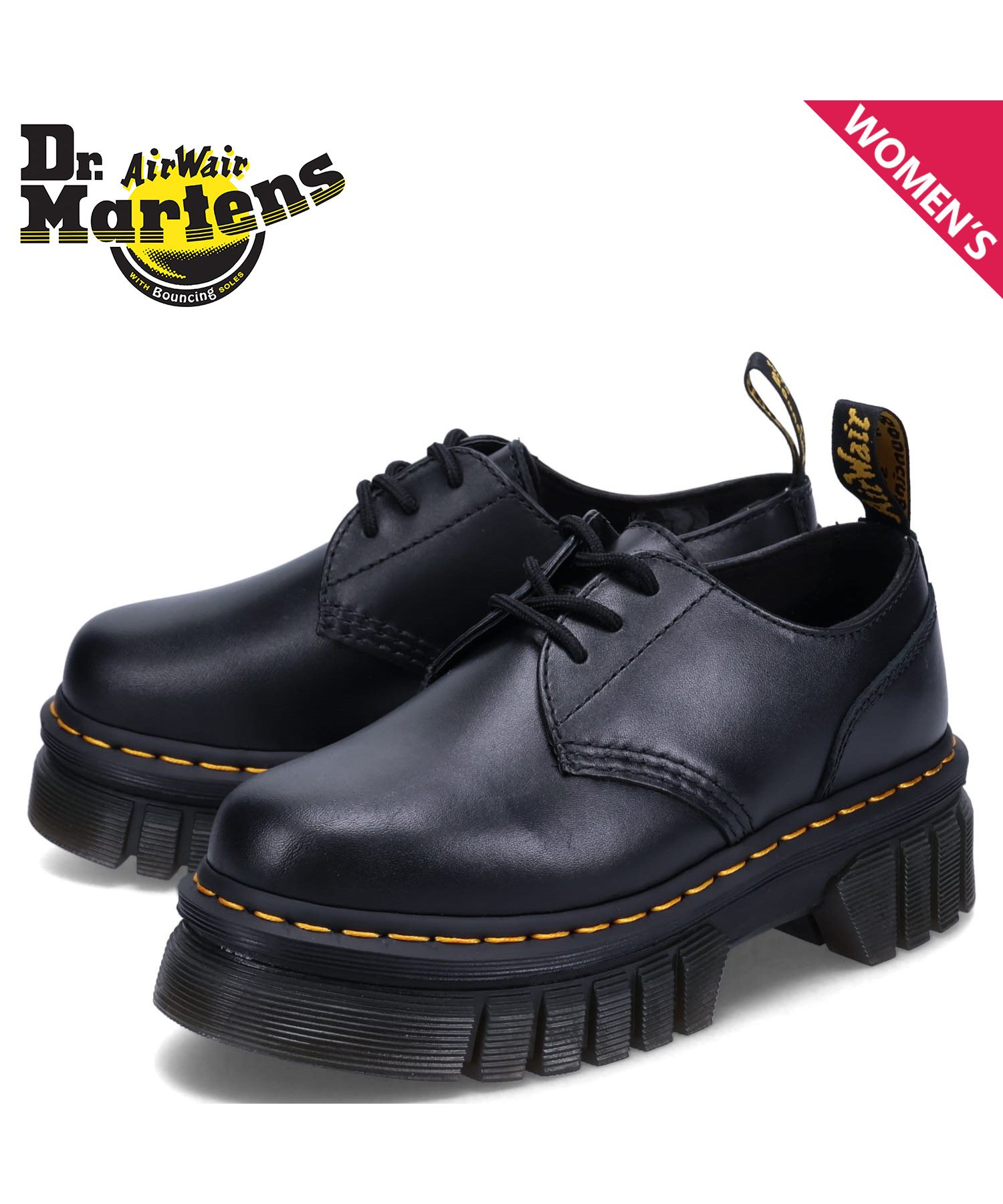 Dr.Martens ドクターマーチン 3ホール シューズ オードリック ...