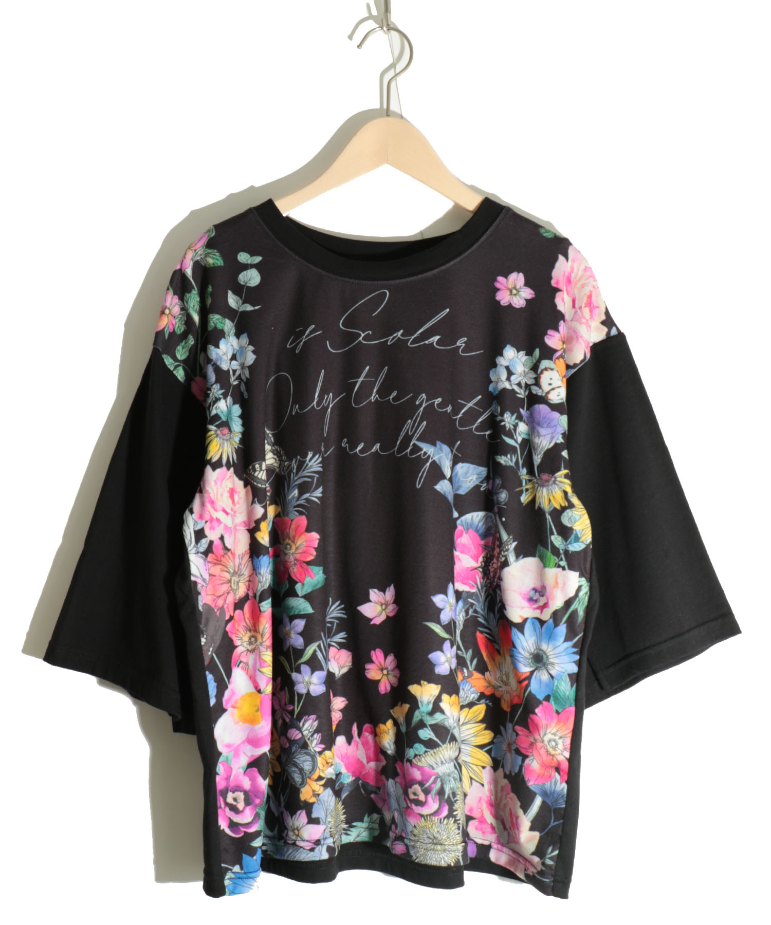 セール】花蝶ロゴプリントTシャツ(505291098) | イズ スカラー(iS