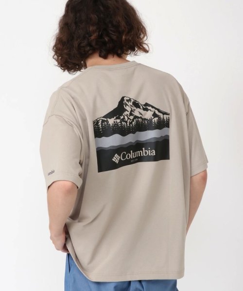 Columbia(コロンビア)/コールドベイダッシュショートスリーブTシャツ/ブラウン