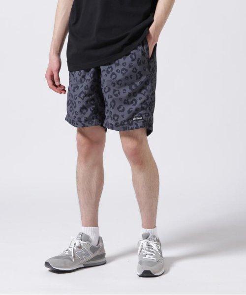 BEAVER(ビーバー)/WILD THINGS/ワイルドシングス　SUPPLEX PRINT SHORTS /ブラック