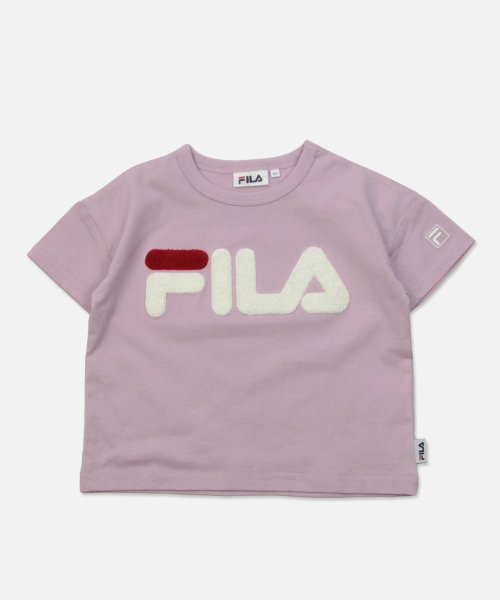 FILA(フィラ)/〈フィラ〉ビッグシルエット半袖Tシャツ/ラベンダー