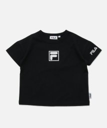 FILA(フィラ)/〈フィラ〉ビッグシルエット半袖Tシャツ/ブラックロゴ