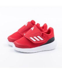 Adidas(アディダス)/アディダス adidas ベビー キッズ 男の子 女の子 スニーカー ブラック ピンク レッド 黒 赤 オレンジ マジックテープ 子供靴 ベビーシューズ ZE－/レッド