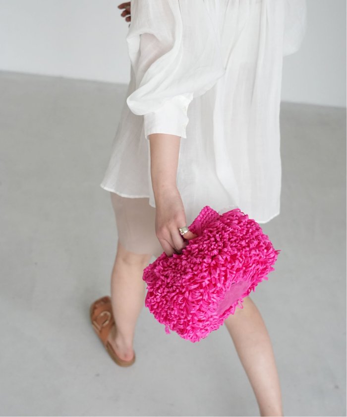 Caterina Bertini/カテリナ ベルティーニ】フリンジクラッチ-