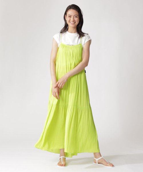 ECOALF WOMEN(ECOALF WOMEN)/EMERALD サマードレス / EMERALD DRESS WOMAN/イエロー