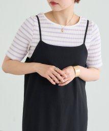 OLIVE des OLIVE/【natural couture】WEB限定ねじりオープンバックテレコT/505287452