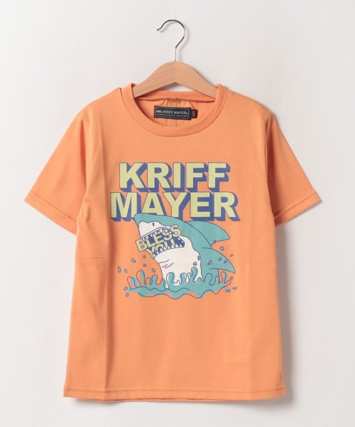 KRIFF MAYER(クリフ メイヤー)/リサイクルPOPアメカジT/オレンジ