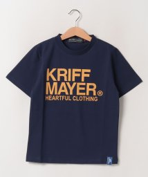 KRIFF MAYER(クリフ メイヤー)/楽LUCK－TEE（クリフロゴ）/ネイビー