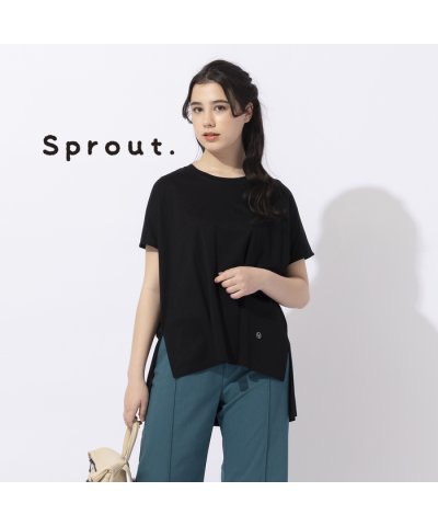 【Sprout.】後ろギャザー　プルオーバーカットソー