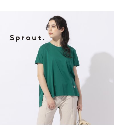 【Sprout.】後ろギャザー　プルオーバーカットソー