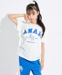 ANAP　GiRL(アナップガール)/R+SカレッジロゴBIGTシャツ/ホワイト