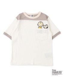 DENIM DUNGAREE/天竺 SNOOPY BEARD Tシャツ/505296031