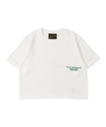 ゴートゥーハリウッド(ゴートゥーハリウッド)/天竺 コマーシャル ショート Tシャツ/ホワイト