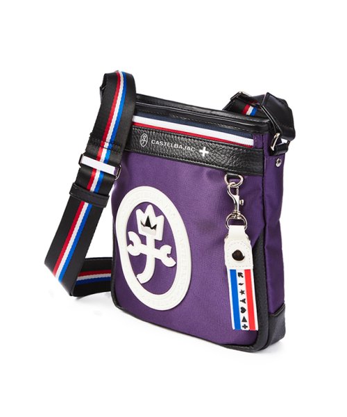 カステルバジャック ショルダーバッグ メンズ レディース ブランド 斜めがけ 小さめ 縦型 CASTELBAJAC 43111 　　　　　