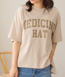 SocialGIRL/スリット入ロゴTシャツ/505296209