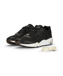 PUMA(PUMA)/ユニセックス 75周年記念モデル R698 PRM スニーカー/PUMABLACK-PUMAWHITE-WARMWHITE