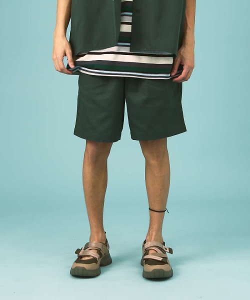 ABAHOUSE(ABAHOUSE)/Dickies/ディッキーズ　WORK SHORT PANTS チノワークショー/グリーン系その他1